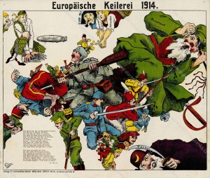 Europäische Keilerei 1914