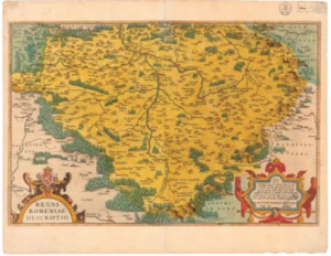 Crigingerova mapa Čech - kopie