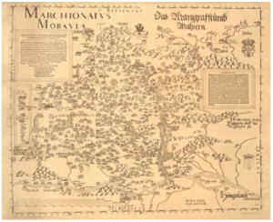 Fabriciova mapa Moravy