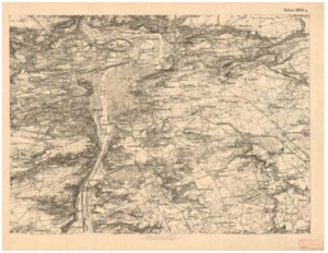 Topografická sekce III. vojenského mapování - původní