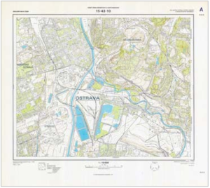 Základní mapa ČSSR 1 : 10 000 