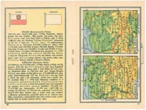 Atlasová mapa Polska